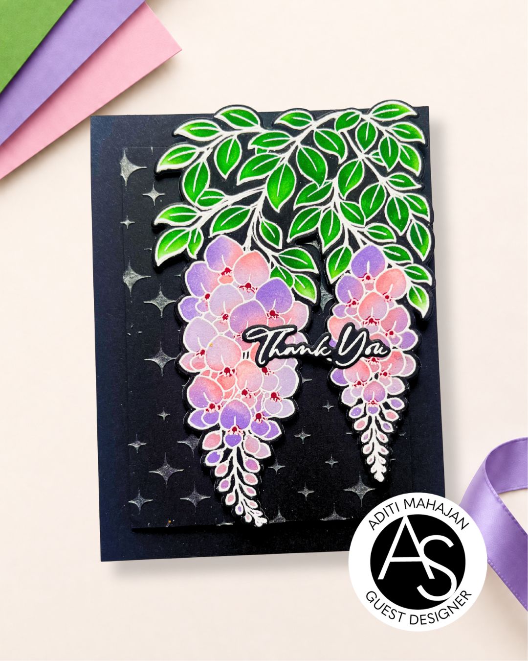 Magical Wisteria Stamp & Die Bundle