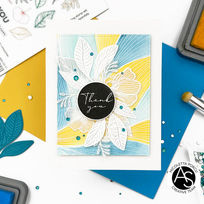 Abstract Background Press Plate & Stencil Bundle