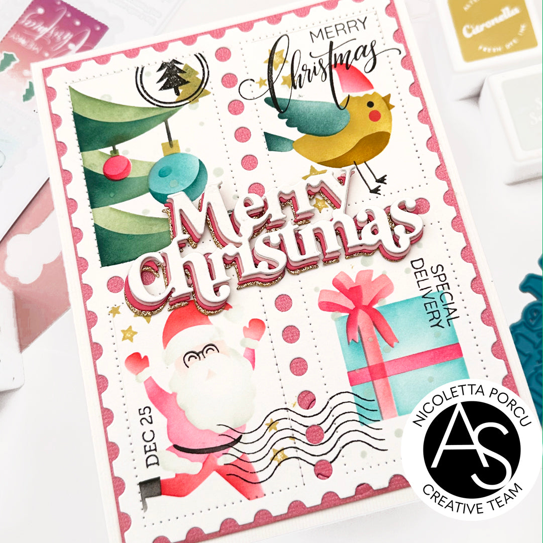 Merry Christmas Die Set