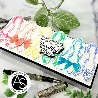 Shoes Sentiments Press Plate & Die Set