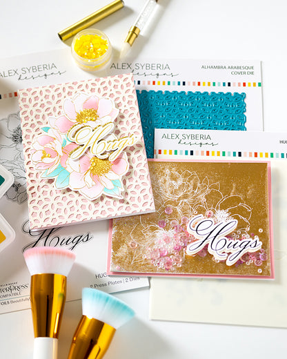 Alex-Syberia-Designs-HugsInBloom-Alhambra-die-press-plate-spellbinders-uk