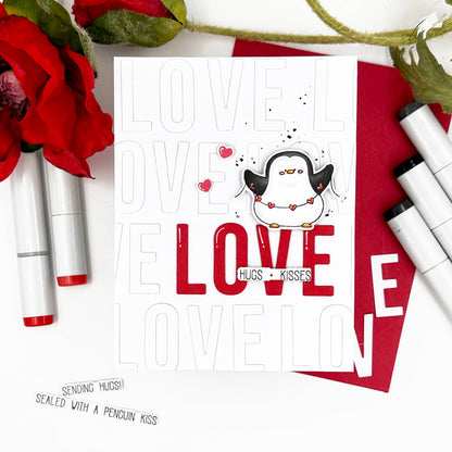 Penguin Love Die Set