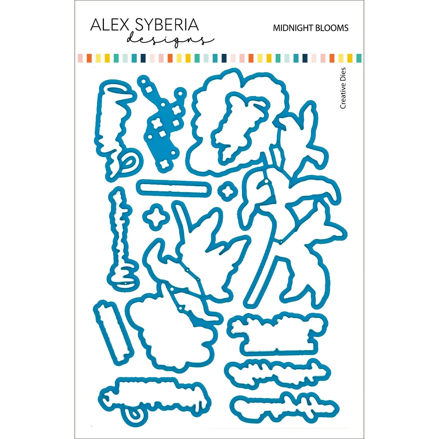Midnight Blooms Die Set