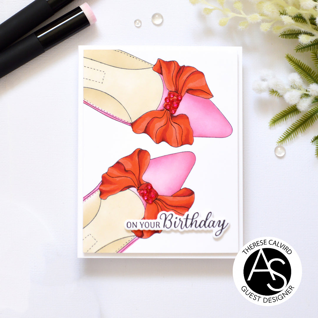 Bow Shoes Stencil Set