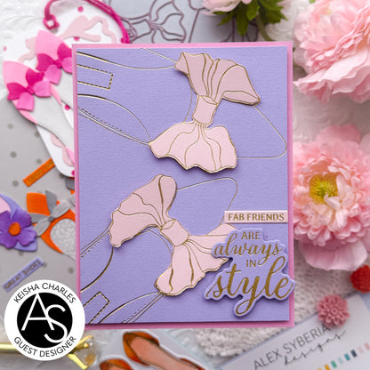 Shoes Sentiments Press Plate & Die Set