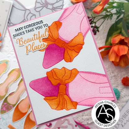 Shoes Sentiments Press Plate & Die Set