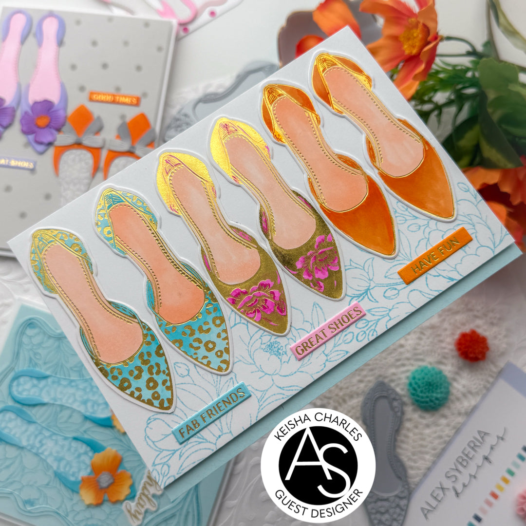 Shoes Sentiments Press Plate & Die Set