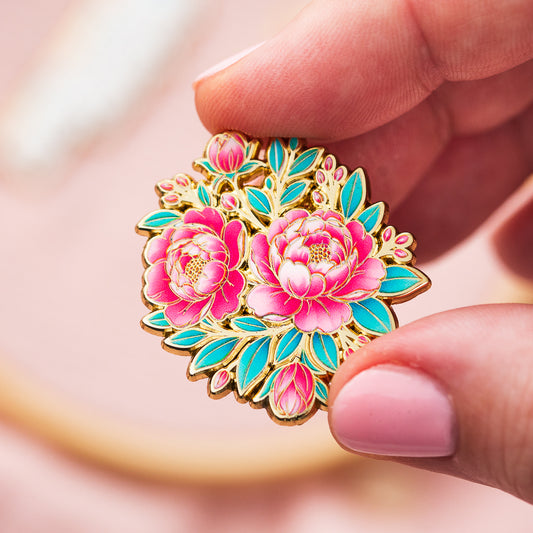 Wrapped with Love Enamel Pin