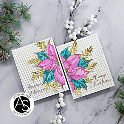 festive-poinsettia-alex-syberia-designs-stamps-dies-stencil-hotfoil-scrapbooking-christmas-holiday-collection-newyear-handmade-coloring-tutorial-scrapbooking-album-stencils-cardmaking-greeting-cards