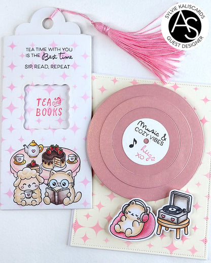 Cozy Tea Time Stamp & Die Bundle