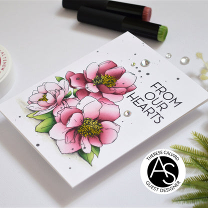 Hugs in Bloom Press Plate & Die Set