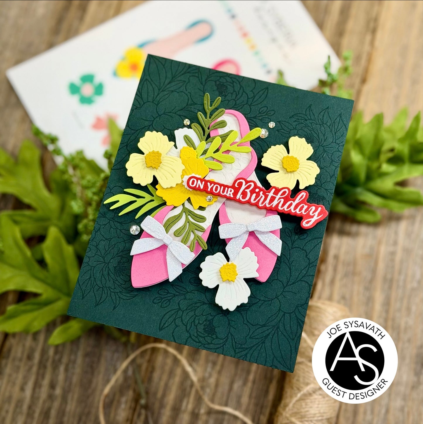 Shoes Sentiments Press Plate & Die Set