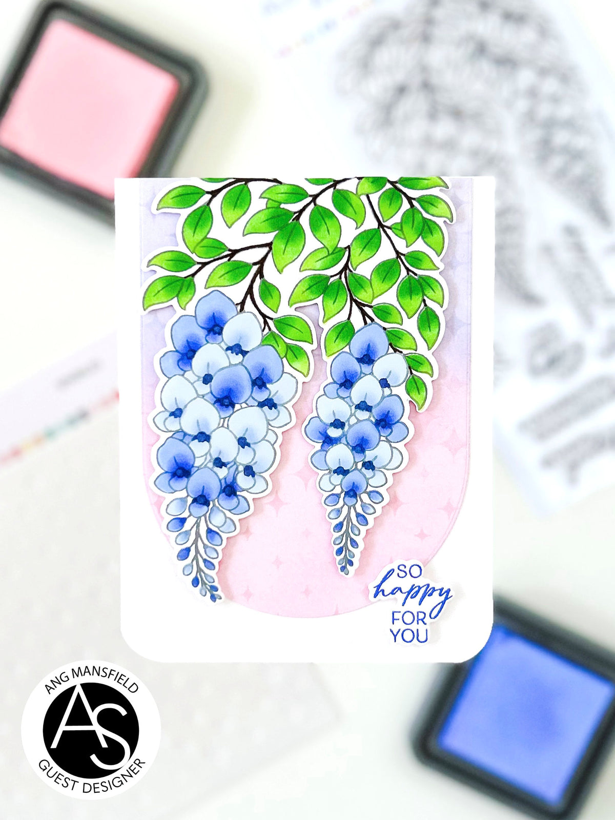 Magical Wisteria Stamp & Die Bundle