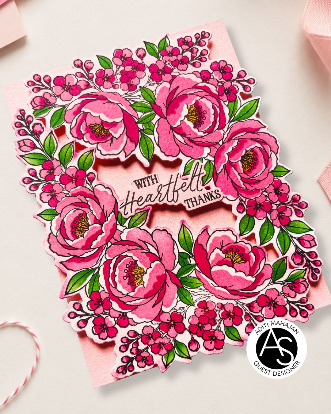 Peony Corners Stamp Set