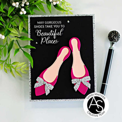 Shoes Sentiments Press Plate & Die Set