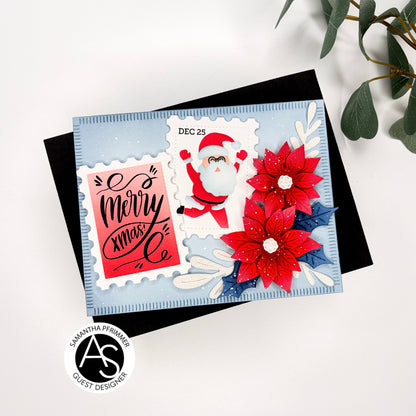 Christmas Postage Stamps Stamp Set