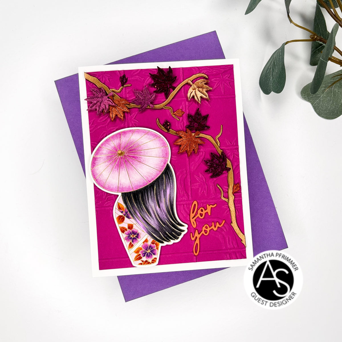 Shoji Screen3D Embossing Folder by Alex Syberia