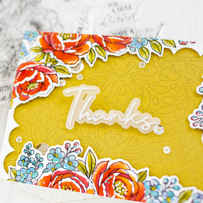 Thanks & Hugs Die Set