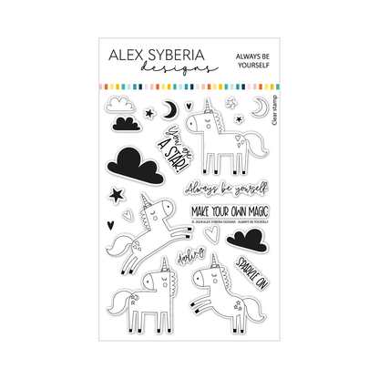 Always Be Yourself Stamp Set