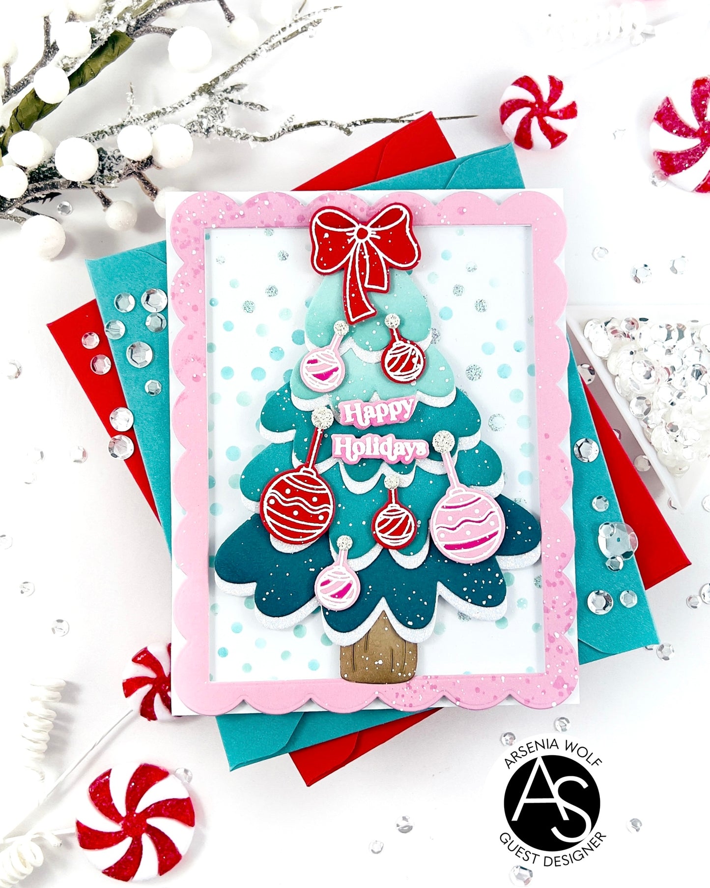 Festive Tree & Wreath Die Set