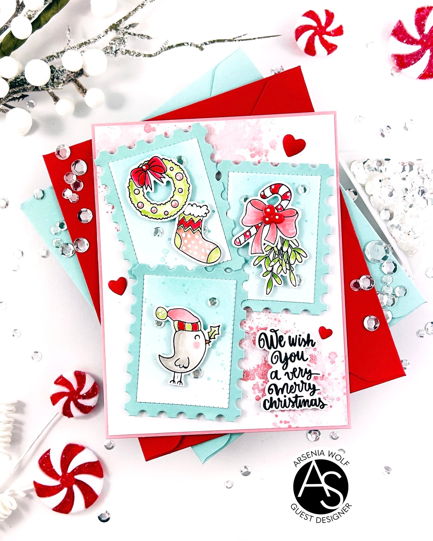 Merry Mail Stamp Set