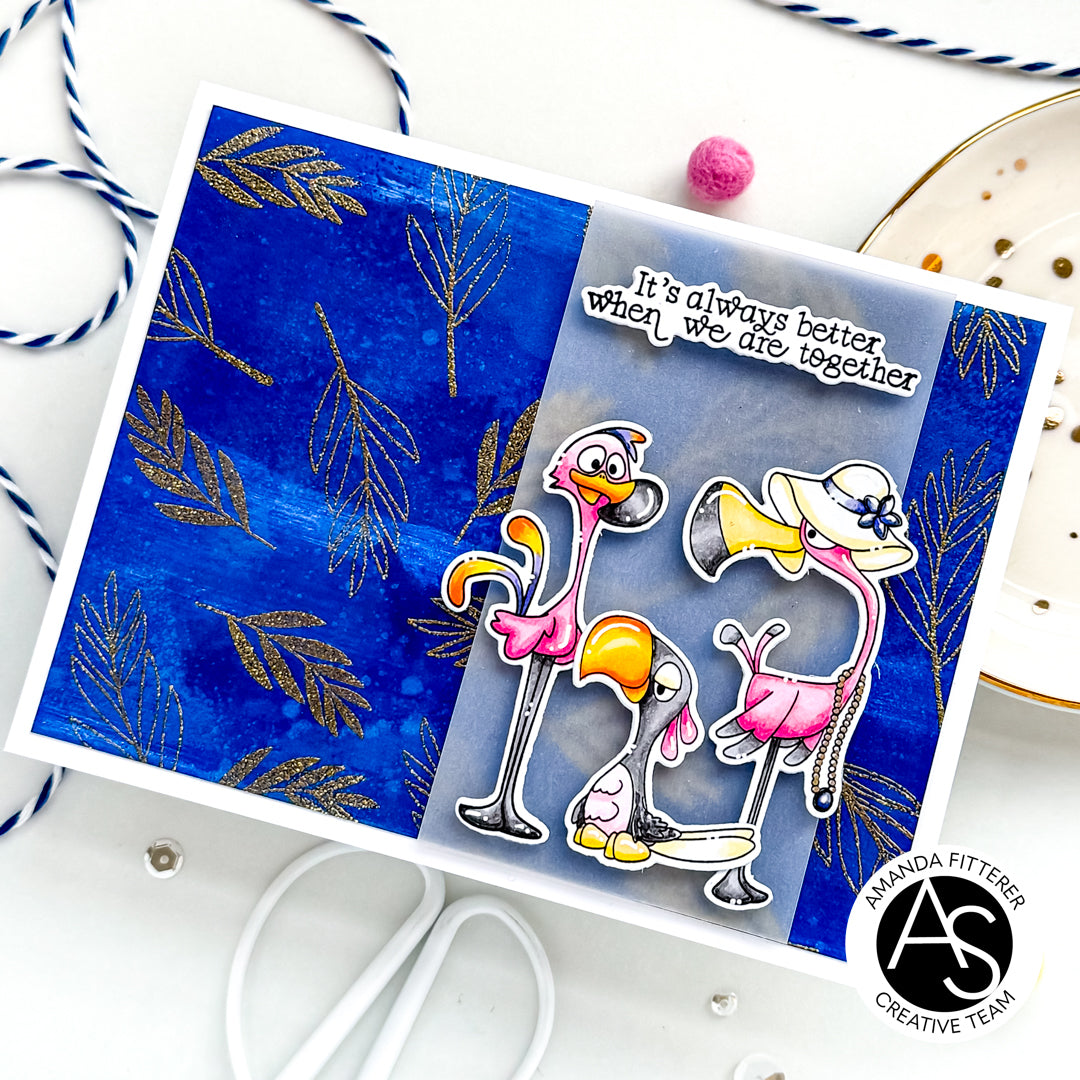 Paradise Birds Stamp Set