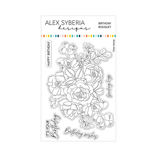 Birthday Bouquet Stamp Set