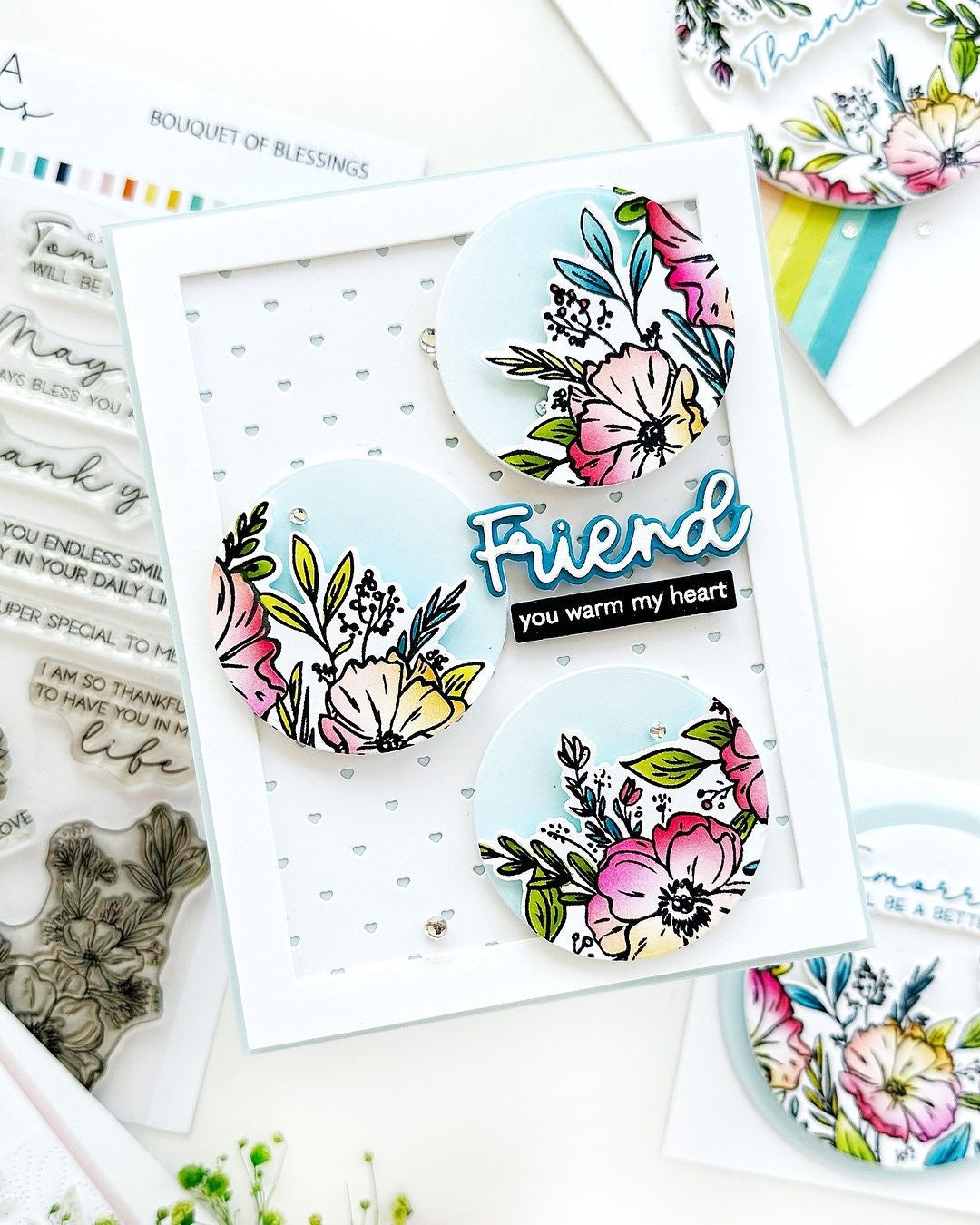 Bouquet of Blessings Stamp Set