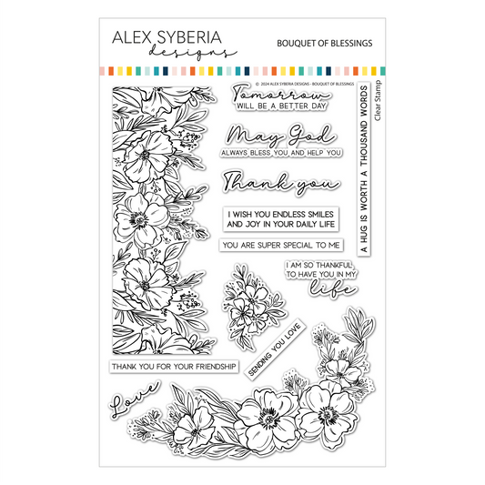 Bouquet of Blessings Stamp Set