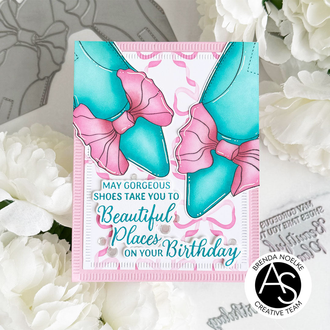 Shoes Sentiments Press Plate & Die Set