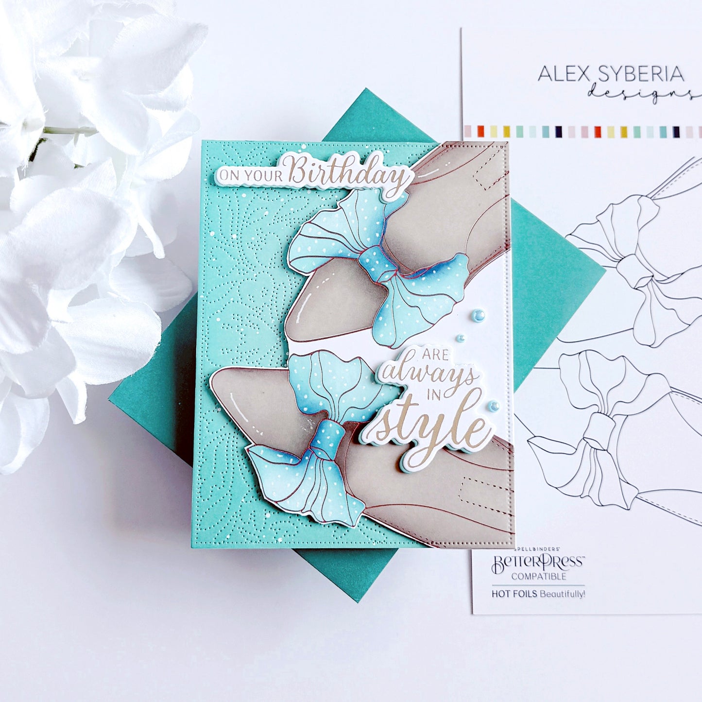 Shoes Sentiments Press Plate & Die Set