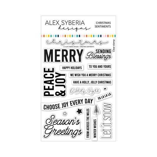 Christmas Sentiments Stamp Set