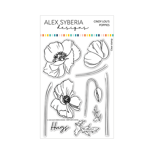 Cindy Lou's Poppies Stamp Set