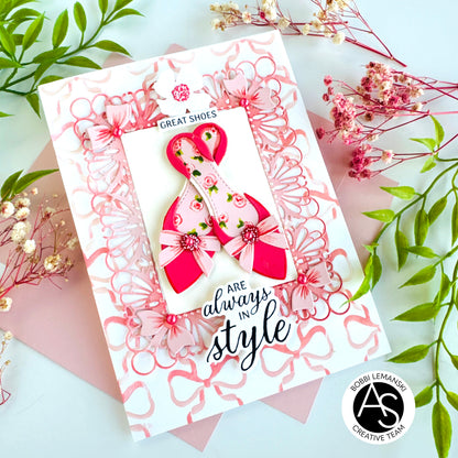 Shoes Sentiments Press Plate & Die Set