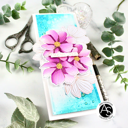 Minimalist Flowers Stencil Set