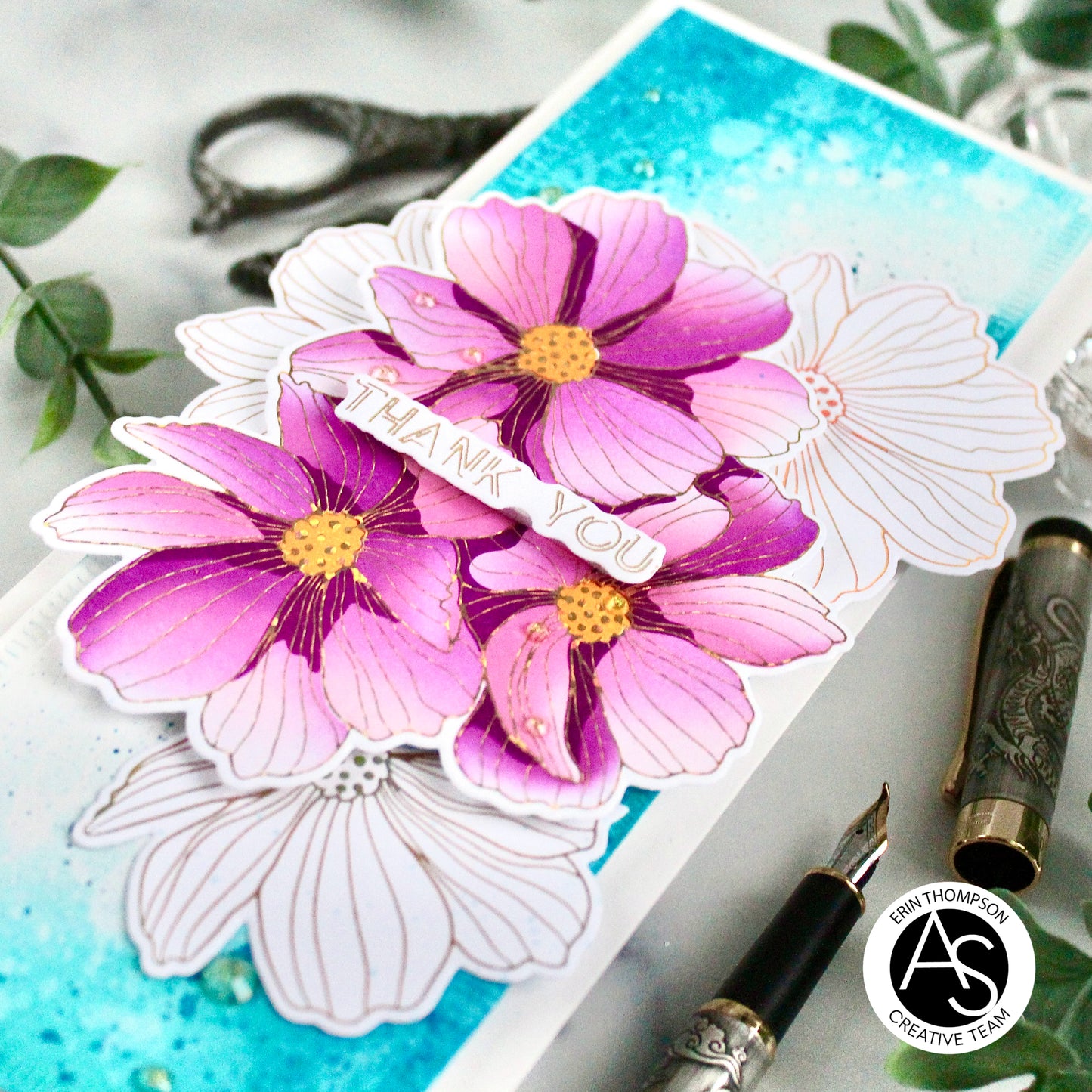 Minimalist Flowers Press Plate & Die Set
