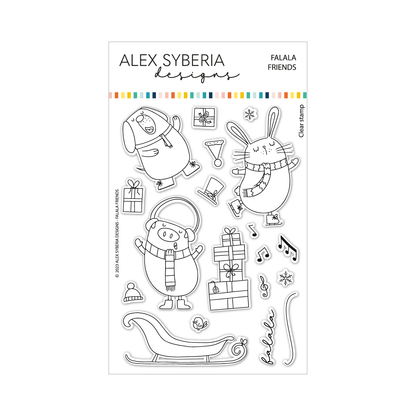 Falala Friends Stamp Set