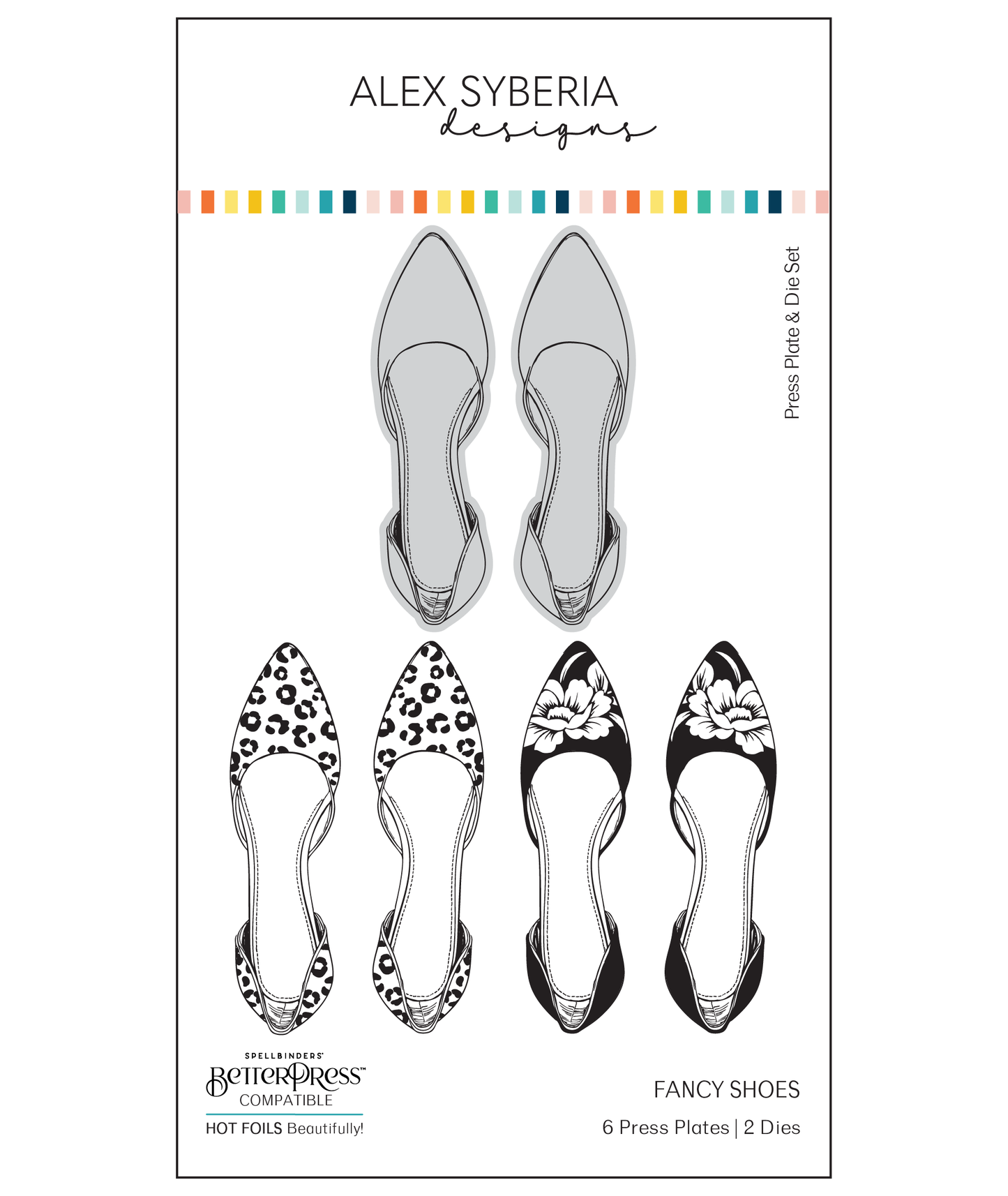 Fancy Shoes Press Plate & Die Set