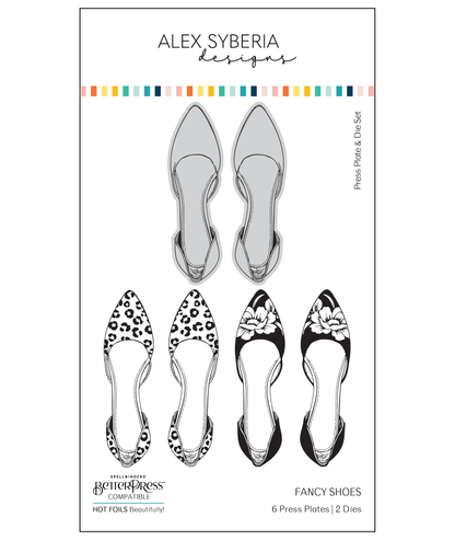 Fancy Shoes Press Plate & Die Set