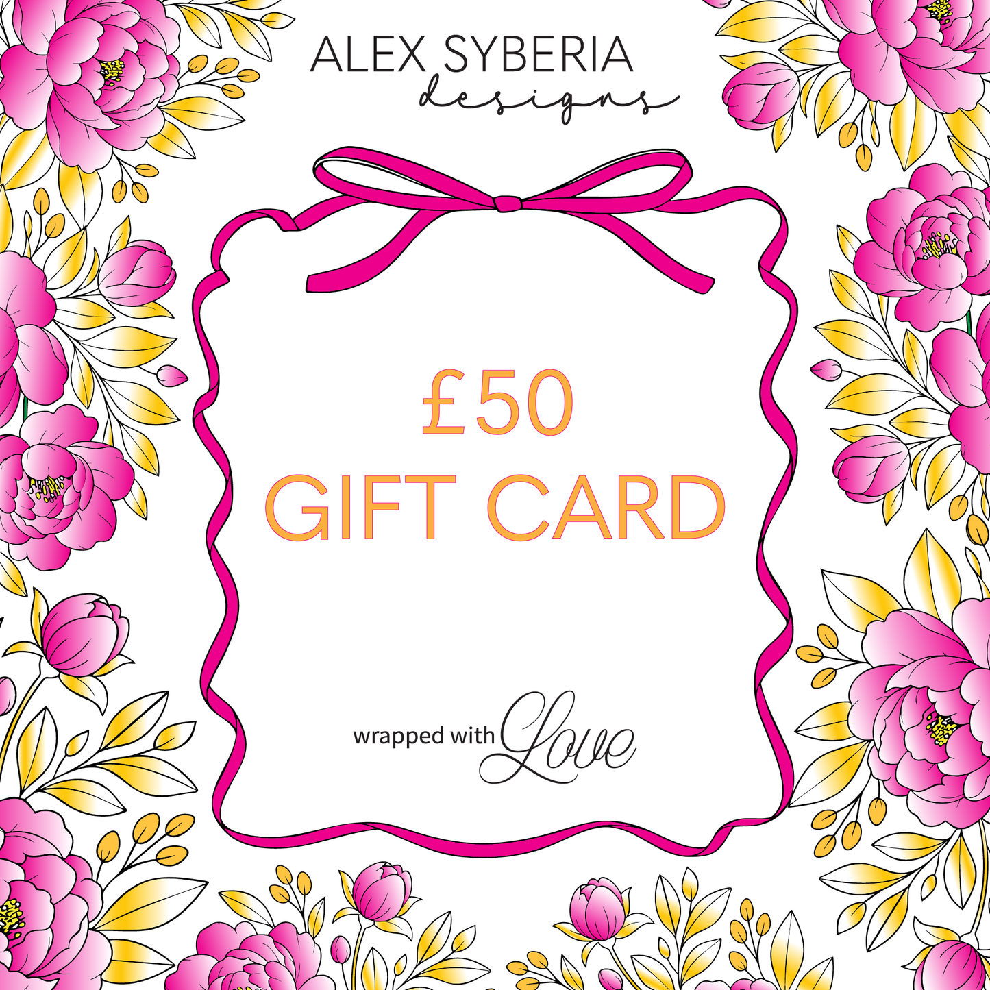 Alex Syberia Designs Gift Cards