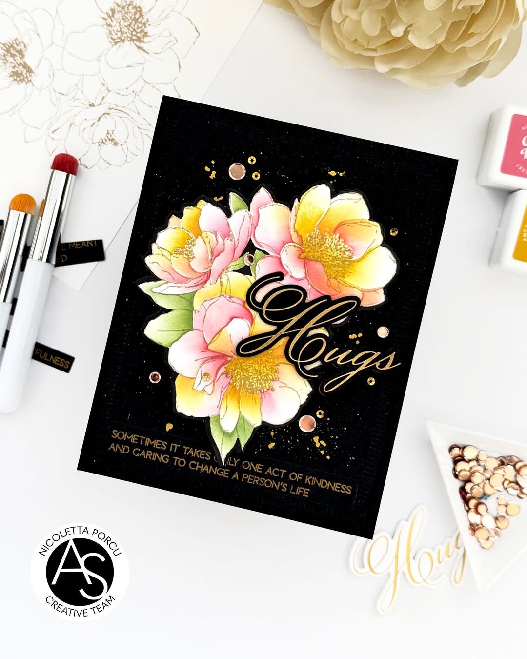 Hugs-in bloom-press-plate-alex-syberia-spellbinders-hotfol