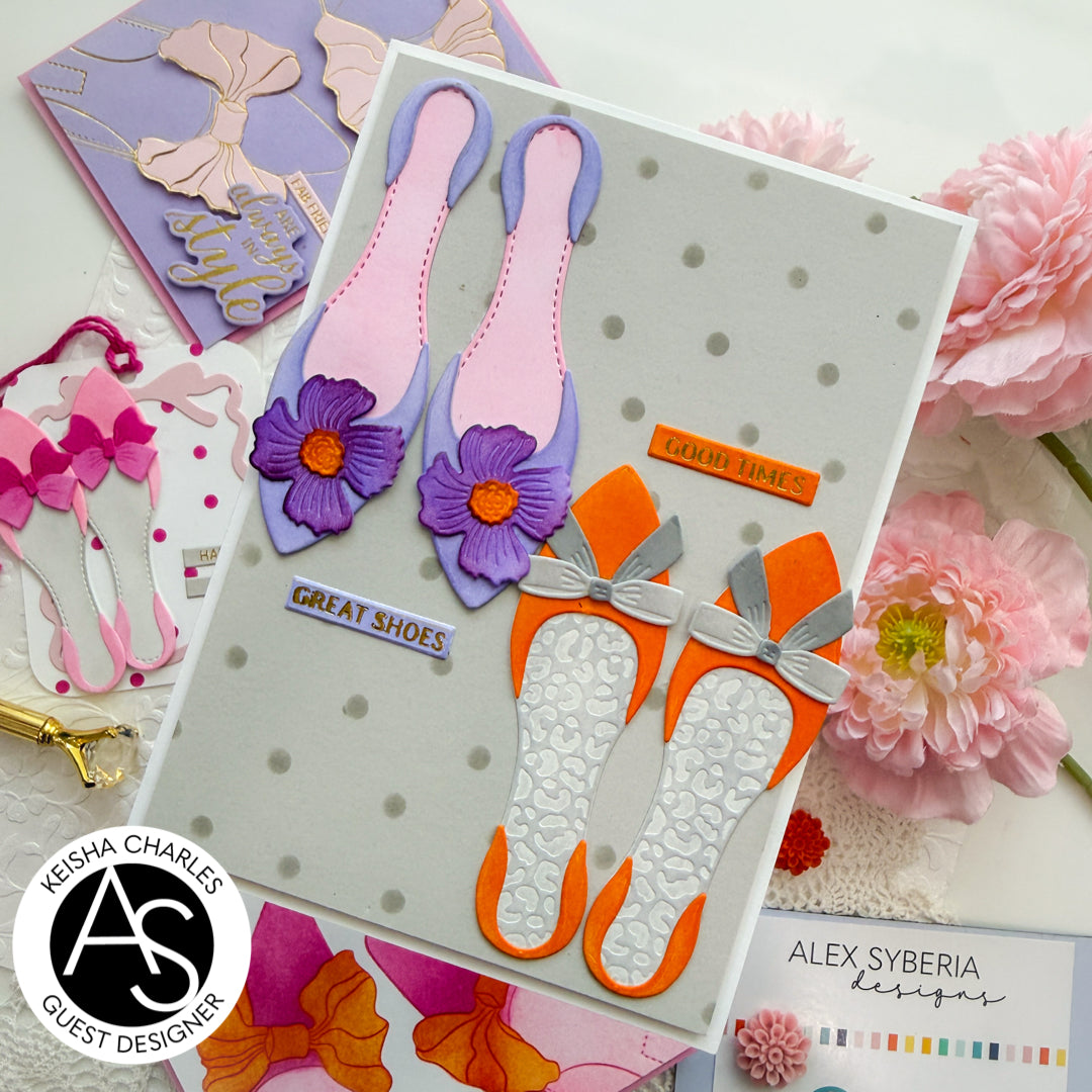 Shoes Sentiments Press Plate & Die Set