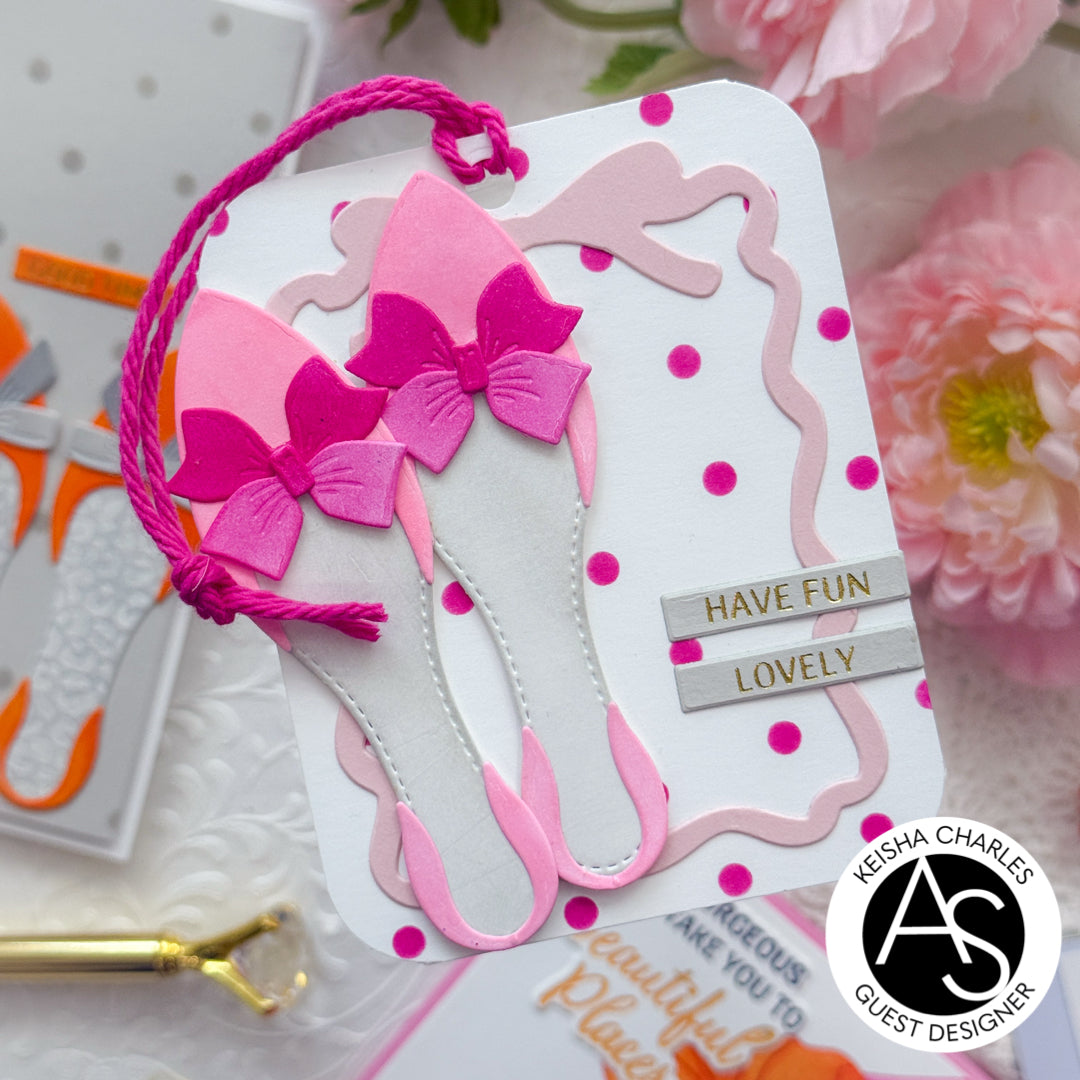 Shoes Sentiments Press Plate & Die Set