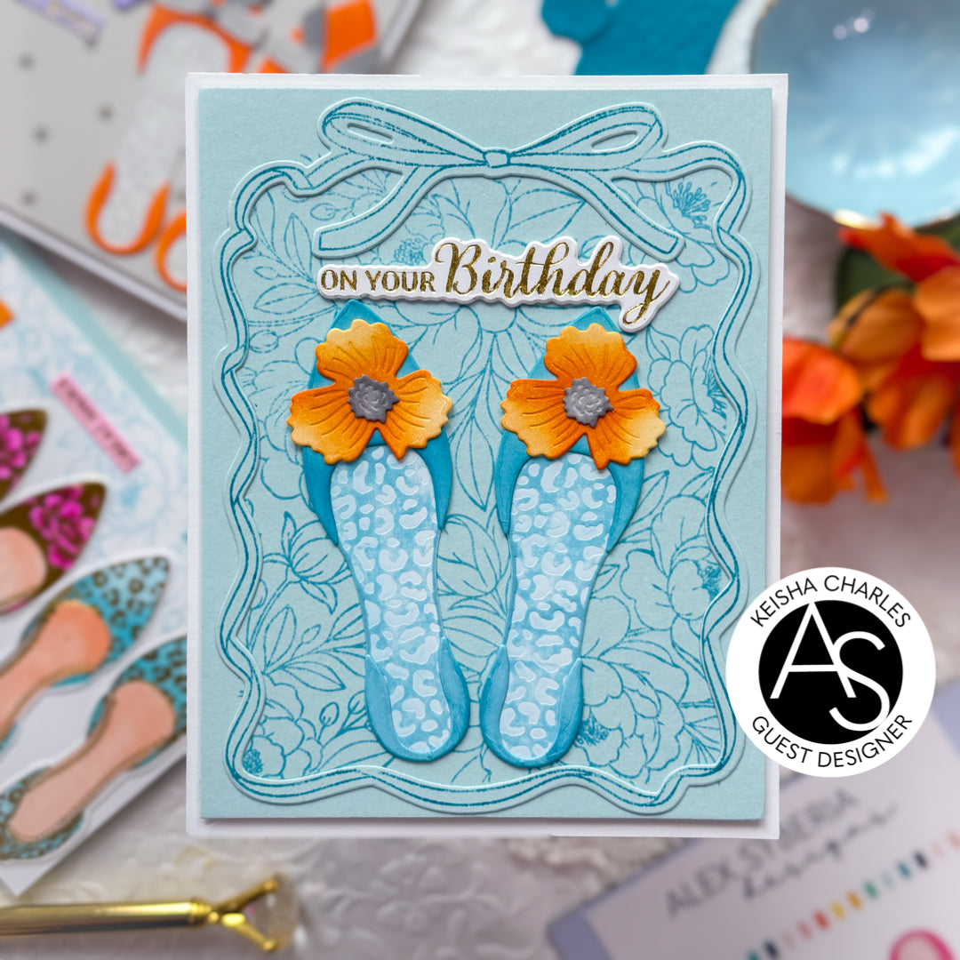Shoes Sentiments Press Plate & Die Set