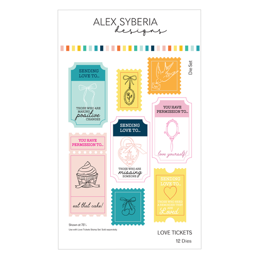 Love Tickets Die Set