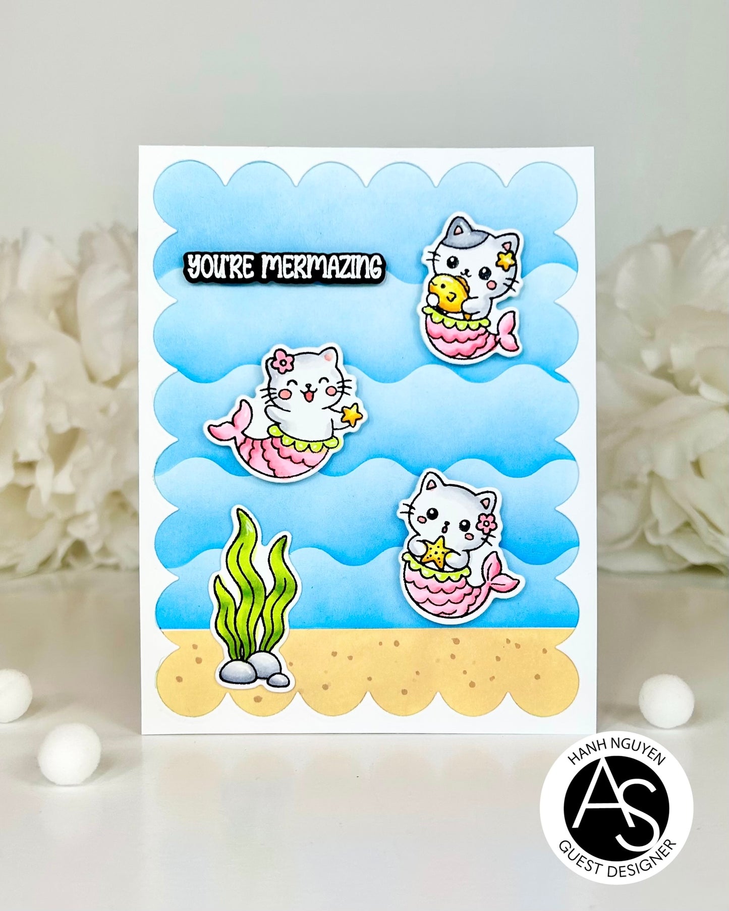 Mermaid Kitties Stamp & Die