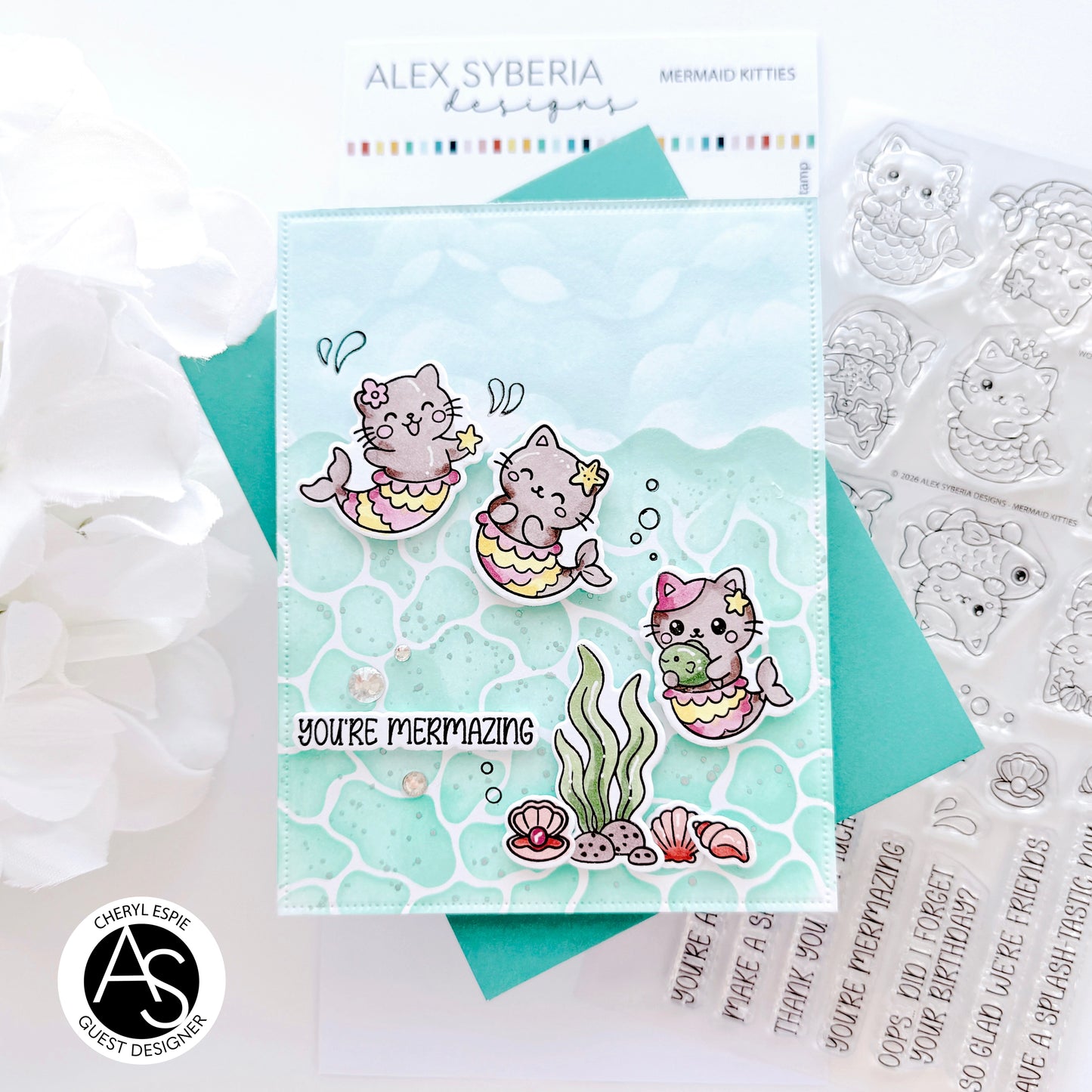 Mermaid Kitties Stamp & Die