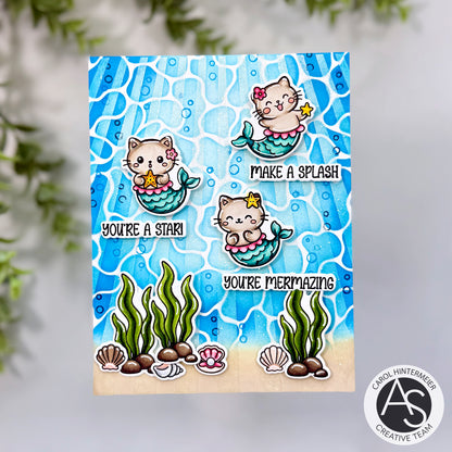 Mermaid Kitties Stamp & Die