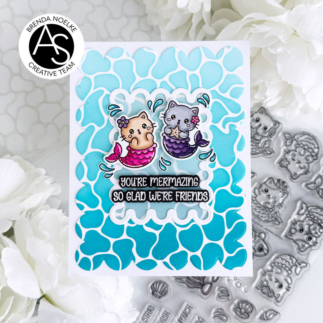 Mermaid Kitties Stamp & Die