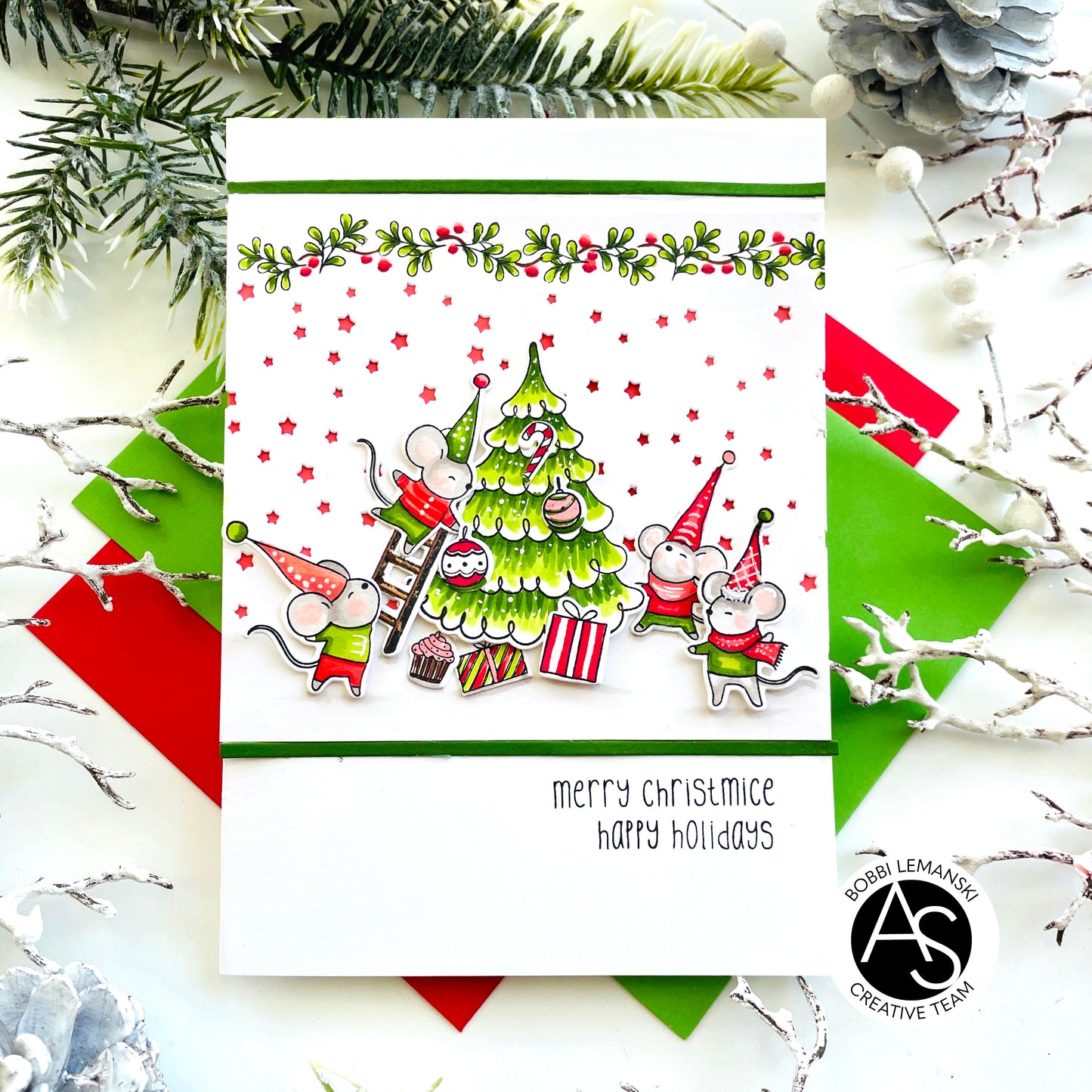 Merry Christmice Stamp Set